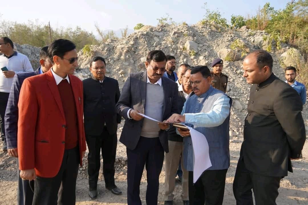 शारदा करिडोर, इको-टूरिज्म व आधारभूत ढांचों की समीक्षा को लेकर मुख्य सचिव आनन्द बर्द्धन ने किया निरीक्षण