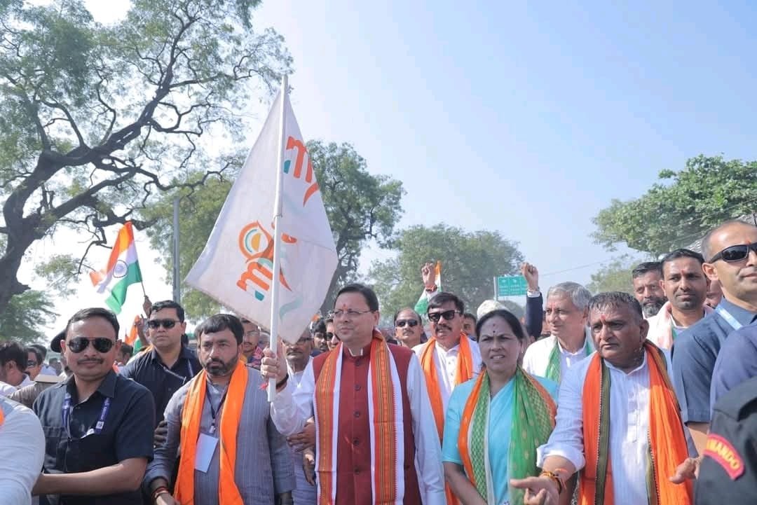 मुख्यमंत्री धामी ने सरदार@ 150 यूनिटी मार्च के अंतर्गत आयोजित सरदार गाथा कार्यक्रम में किया प्रतिभाग, कहा सरदार पटेल आधुनिक भारत के निर्माता