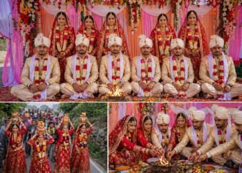दुल्हनों ने निकाली बारात, एक ही मंडप में पांच भाइयों की शादी, उत्तराखंड का अनोखा विवाह