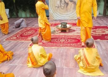 परमार्थ निकेतन में मनाया गया सोमनाथ स्वाभिमान पर्व, पीएम मोदी के संबोधन का हुआ सजीव प्रसारण