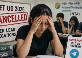 NEET UG 2026 Exam Cancel: पेपर लीक के बाद परीक्षा रद्द, छात्रों में रोष