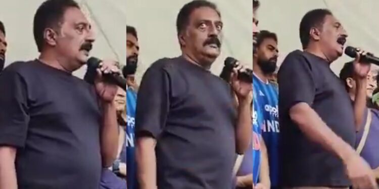 भारी बारिश के बीच बेंगलुरु में छात्रों का प्रदर्शन, फेमस एक्टर प्रकाश राज भी हुए शामिल