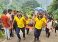 नीलकंठ यात्रा मार्ग पर बेहोश हुआ श्रद्धालु, पुलिस और SDRF की तत्परता से समय रहते पहुंचा स्वास्थ्य शिविर
