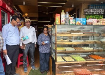 खाद्य सुरक्षा अधिनियम के तहत कार्रवाई जारी, मावा विक्रेता पर लगा 10 हजार रुपये का जुर्माना