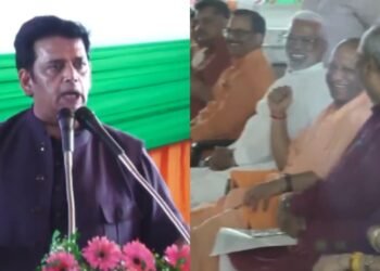 ‘गोरखपुर अब स्पेन जैसा लगने लगा है’, रवि किशन की बात सुनकर मंच पर मुस्कुराए CM योगी