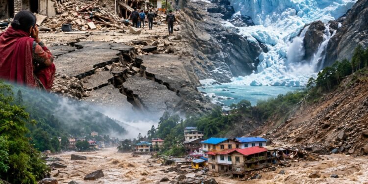 नेपाल में 11 करोड़ क्यूबिक मीटर चट्टान-बर्फ टूटकर गिरी, फिर आई विनाशकारी बाढ़; क्लाइमेट चेंज ने कैसे बढ़ाई तबाही?