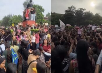 ‘रानी बेटी Rebel बनेगी’, ‘Cutie नहीं, क्रांति हूं’… बारिश के बीच DU में गूंजे आजादी के नारे, सुरक्षा को लेकर छात्राओं का बड़ा मार्च