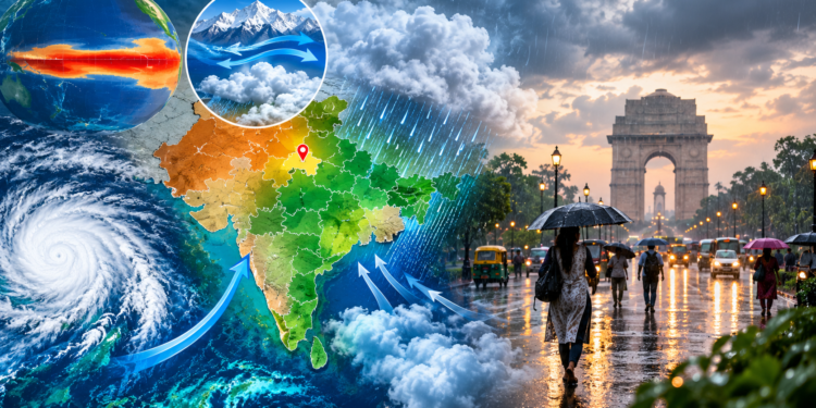दिल्ली में सामान्य से 8% ज्यादा बारिश, जबकि आसपास के जिलों में सूखा; आखिर राजधानी पर क्यों मेहरबान रहा मानसून?