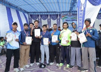 सांसद चैंपियनशिप ट्रॉफी में खिलाड़ियों ने दिखाया दमखम, अंडर-14 और अंडर-19 में जीते पदक