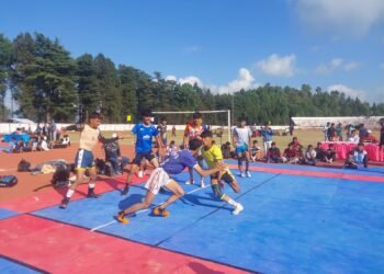 सांसद चैम्पियनशिप ट्रॉफी में खिलाड़ियों ने दिखाया दमखम, कबड्डी और रस्सा-कस्सी में टीमों ने जीते पदक